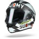 Casco Suomy Speedstar Propeller Plata mate negro