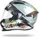 Casco Suomy Speedstar Propeller Plata mate negro