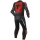Mono de moto 1 pieza Compilo MC-3053 negro-rojo