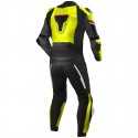 Mono de moto 1 pieza Compilo MC-3053 negro-amarillo flúor