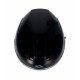 Casco jet Shiro SH-451 negro brillo