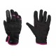 Guantes verano mujer Seventy SD-C56 negro-rosa