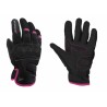 Guantes verano mujer Seventy SD-C56 negro-rosa