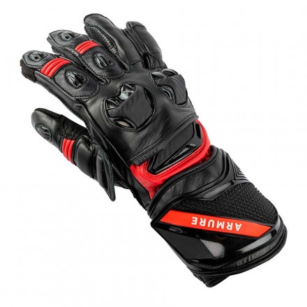 Guantes racing Armure Drago Black Red