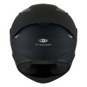Casco KYT TT-Course Plain Matt Black