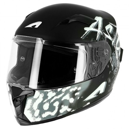 Casco integral Astone GT3 Tiger negro gris