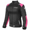 Chaqueta recing verano mujer Seventy SD-JR54 negro-rosa