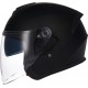 Casco jet Shiro SH-451 negro mate