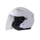 Casco jet Shiro SH-451 blanco brillo