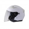 Casco jet Shiro SH-451 blanco brillo