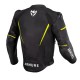 Chaqueta Armure Hamo Leather AAA Black Yellow Fluo