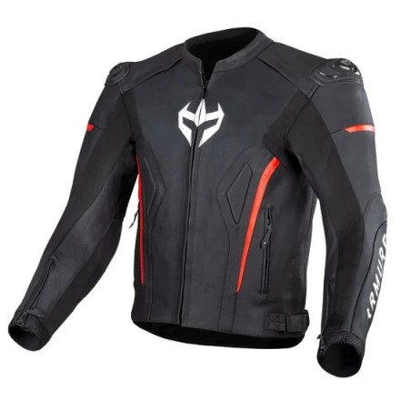 Chaqueta Armure Hamo Leather AAA Black Red
