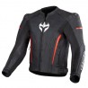 Chaqueta Armure Hamo Leather AAA Black Red
