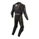 Traje Mono Armure Drake Professional Black Yellow Fluo