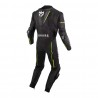 Traje Mono Armure Drake Professional Black Yellow Fluo