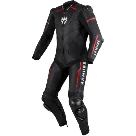 Traje Mono Armure Drake Professional Black Red