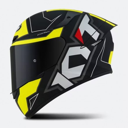 Casco KYT TT-Course Electron Negro-Amarillo