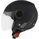 Casco De Moto Jet Level Ljc Vento Fluor Mate Con Gafas Interiores