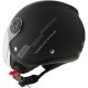 Casco jet LJC Vento Solid Matt Black