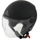 Casco jet LJC Vento Solid Matt Black