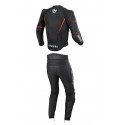 Mono 2 piezas Armure Hamo Leather AAA-AA Black Red