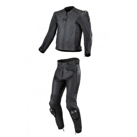 Mono 2 piezas Armure Hamo Leather AAA-AA Black
