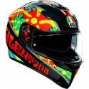 CASCO AGV K-3 SV Pinlock Maxvision Rossi Valencia 2003