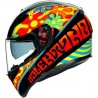 CASCO AGV K-3 SV Pinlock Maxvision Rossi Valencia 2003