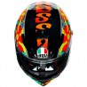 CASCO AGV K-3 SV Pinlock Maxvision Rossi Valencia 2003