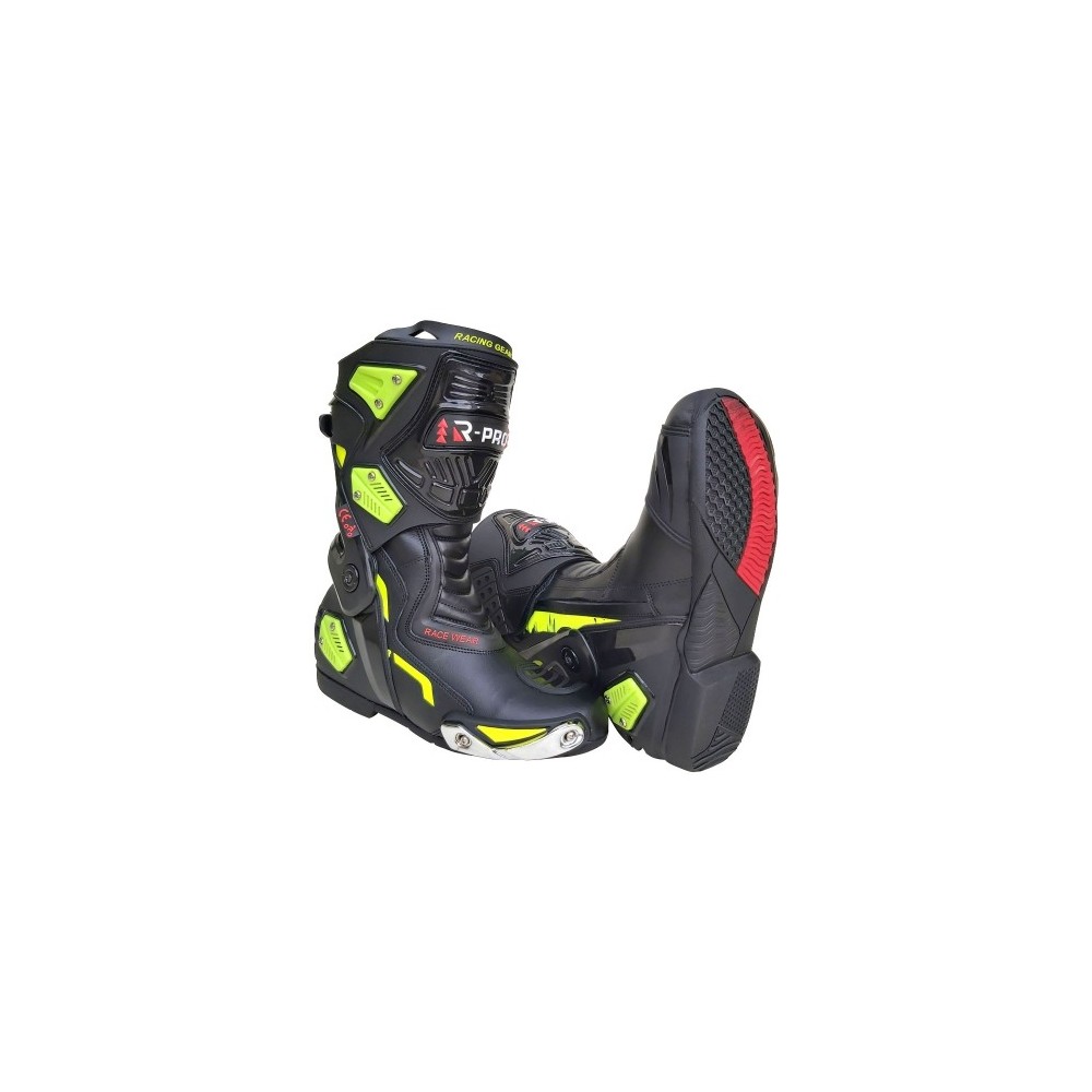 Botas baratas para moto racing ZX-ONE Xpro 005 azul Hospitalet