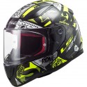Casco integral LS2 FF353 Junior Rapid Mini Vignette Black Yellow