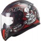 Casco integral LS2 FF353 Junior Rapid Mini Voodoo Black Red
