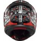 Casco integral LS2 FF353 Junior Rapid Mini Voodoo Black Red