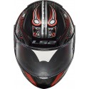 Casco integral LS2 FF353 Junior Rapid Mini Voodoo Black Red