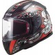 Casco integral LS2 FF353 Junior Rapid Mini Voodoo Black Red