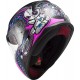 Casco integral LS2 FF353 Junior Rapid Mini Voodoo Black Fluo Pink