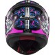 Casco integral LS2 FF353 Junior Rapid Mini Voodoo Black Fluo Pink
