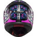 Casco integral LS2 FF353 Junior Rapid Mini Voodoo Black Fluo Pink