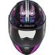 Casco integral LS2 FF353 Junior Rapid Mini Voodoo Black Fluo Pink