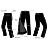 Cubre-Pantalón Seventy Degress SD-PT20 Touring Unisex Black