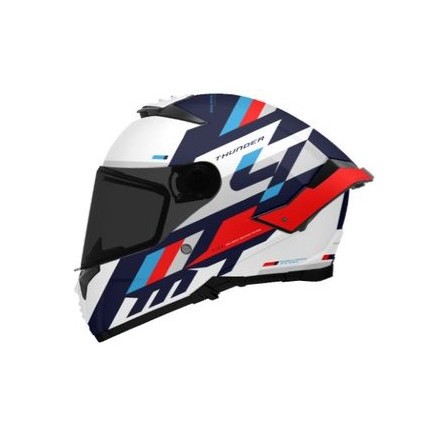 Casco MT FF118SV Thunder 4 SV Ergo C7 Gloss Pearl Blue
