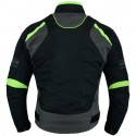 Chaqueta cordura invierno Kangroute Derbi Negra-Amarilla Flúor