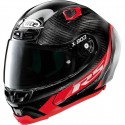CASCO X-LITE X-803 RS Ultra Carbon Hot Lap Black Red