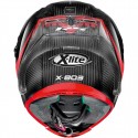 CASCO X-LITE X-803 RS Ultra Carbon Hot Lap Black Red