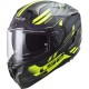 Casco integral LS2 FF327 Challenger Spin M. Cobalt H-V Yellow