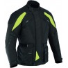 Chaqueta de cordura Goyamoto GM-111 color negro-flúor