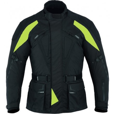 Chaqueta de cordura Goyamoto GM-111 color negro-flúor