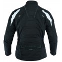 Chaqueta de cordura Goyamoto GM-111 color negro-blanco