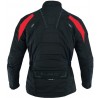 Chaqueta de cordura KGT GM-111 color negro-rojo