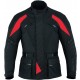 Chaqueta de cordura KGT GM-111 color negro-rojo